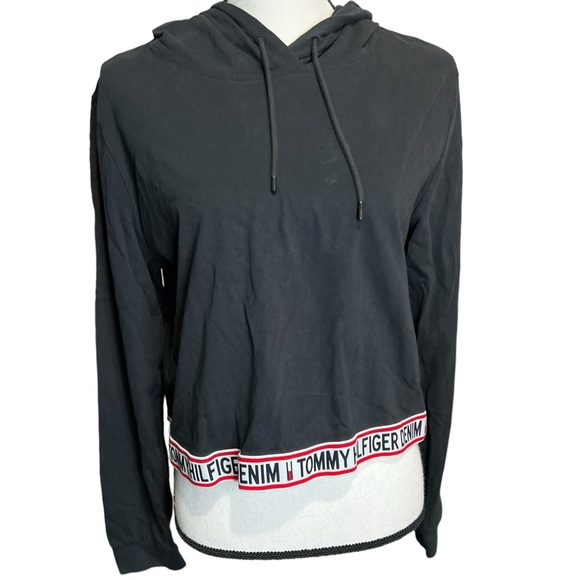 Tommy Hilfiger Woman’s Sweatshirt Hoodie Sz L - Picture 1 of 4